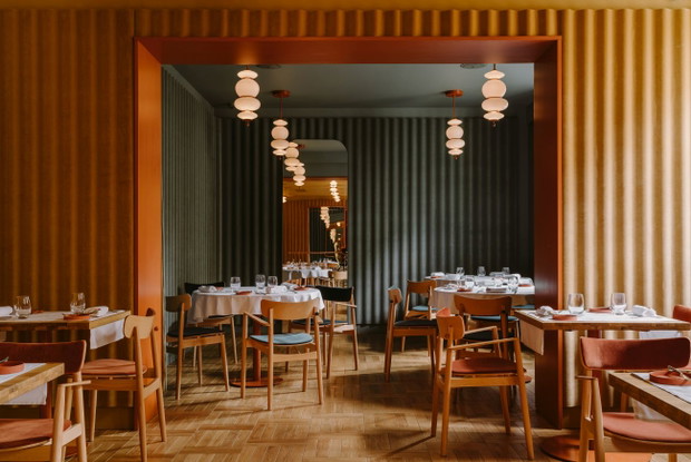Restauracja OPASŁY TOM, projekt: BUCK.STUDIO