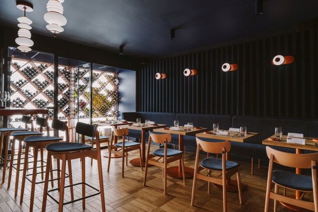 Restauracja OPASŁY TOM, projekt: BUCK.STUDIO