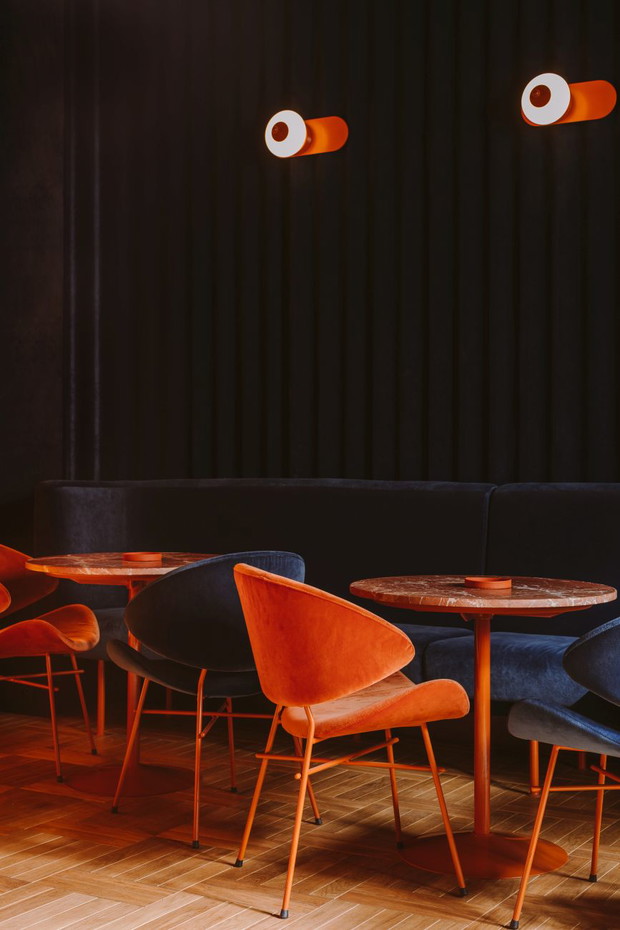 Restauracja OPASŁY TOM, projekt: BUCK.STUDIO