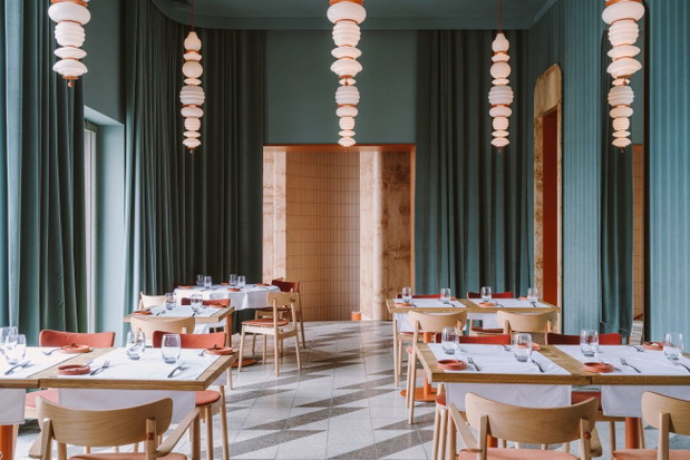 Restauracja OPASŁY TOM, projekt: BUCK.STUDIO