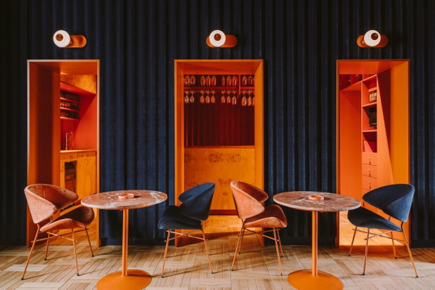 Restauracja OPASŁY TOM, projekt: BUCK.STUDIO