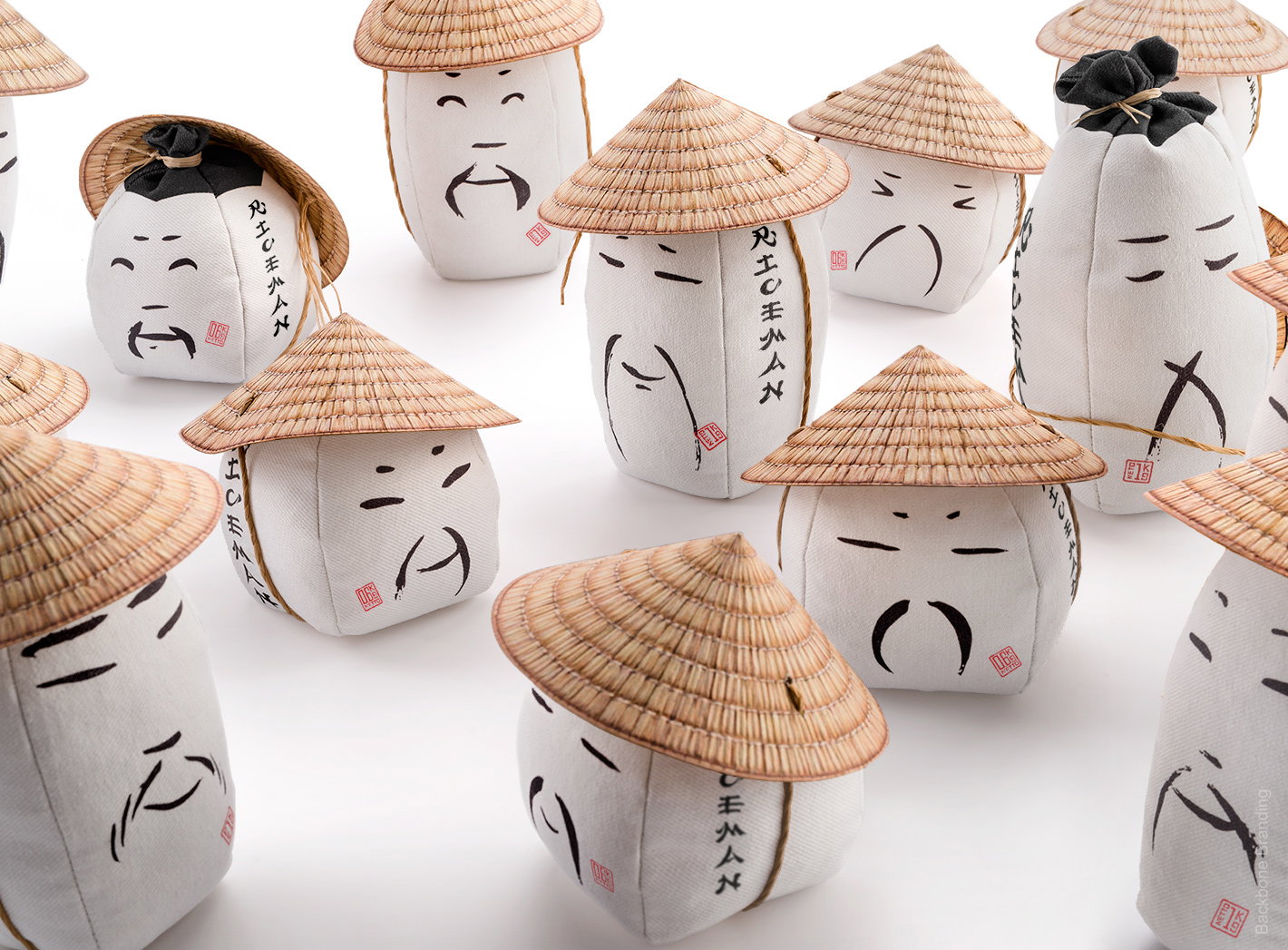 RICEMAN, opakowanie zaprojektowane przez Backbone Branding