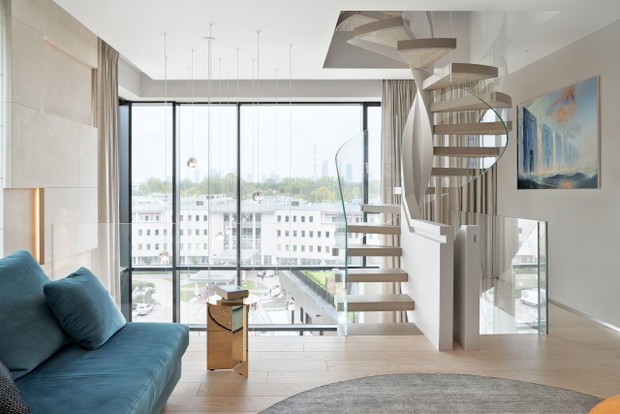 Apartament w nowojorskim stylu, projekt: Katarzyna Kraszewska