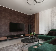 Kolory lasu w mieszkaniu w Suchedniowie, projekt: Kaza Interior Design