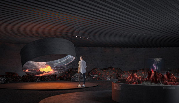 Muzeum Wulkanu na Islandii, projekt: Łukasz Gąska, Marta Sowińska-Gąska i Michał Gawron