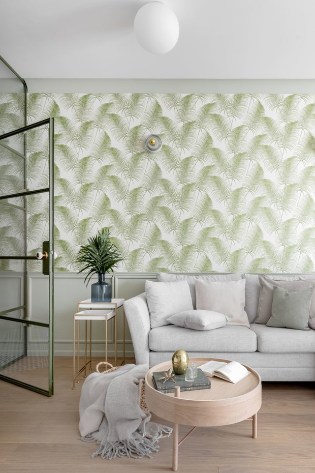 Mieszkanie „Urban Jungle” w Neptun Park, projekt: pracownia JT Grupa