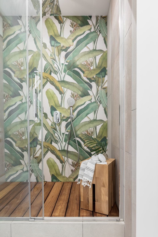Mieszkanie „Urban Jungle” w Neptun Park, projekt: pracownia JT Grupa