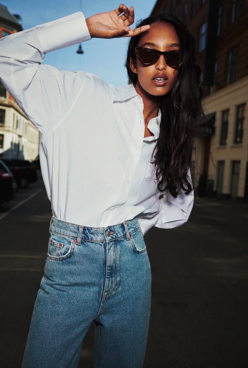 Mona Tougaard w kolekcji ZARA - lato 2020