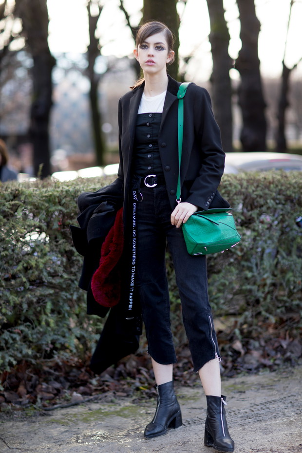 Stylizacje gości na Paryskim Tygodniu Mody haute couture SS18