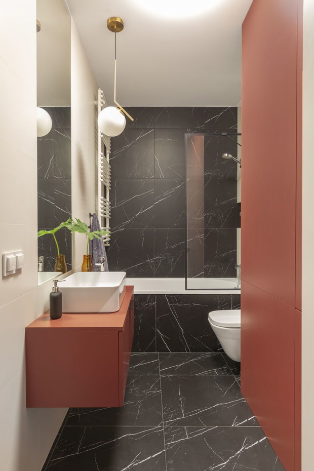 Kawalerka na warszawskiej Woli, projekt: Decoroom