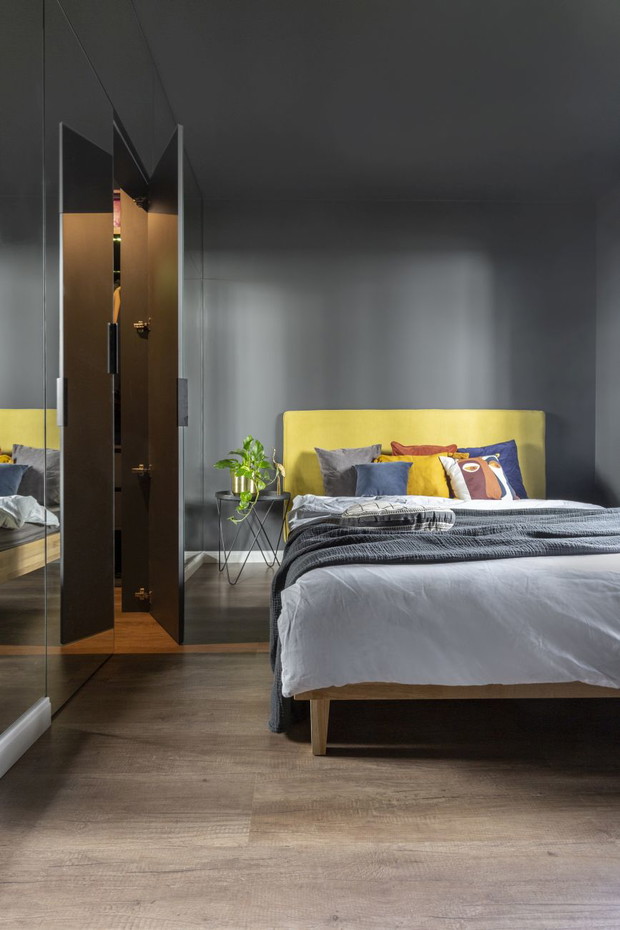 Kawalerka na warszawskiej Woli, projekt: Decoroom