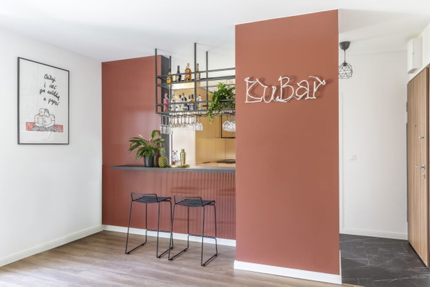 Kawalerka na warszawskiej Woli, projekt: Decoroom
