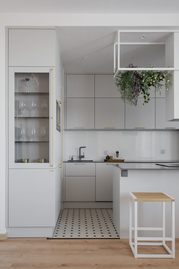 50 metrów kwadratowych w Gdańsku, projekt Monika Wierzba-Krygiel