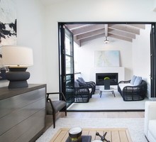 Jasny dom w Laguna Beach, projekt: Dina Marciano Design