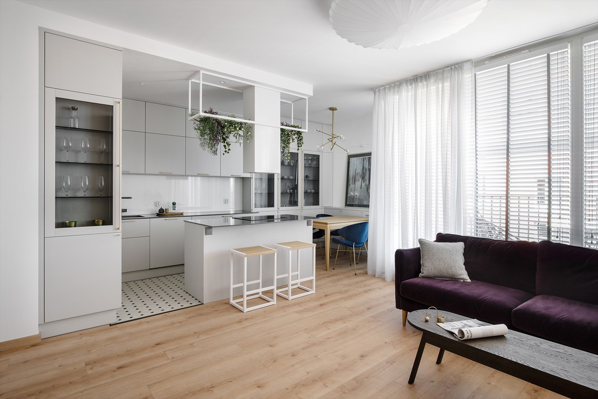 50 metrów kwadratowych w Gdańsku, projekt Monika Wierzba-Krygiel