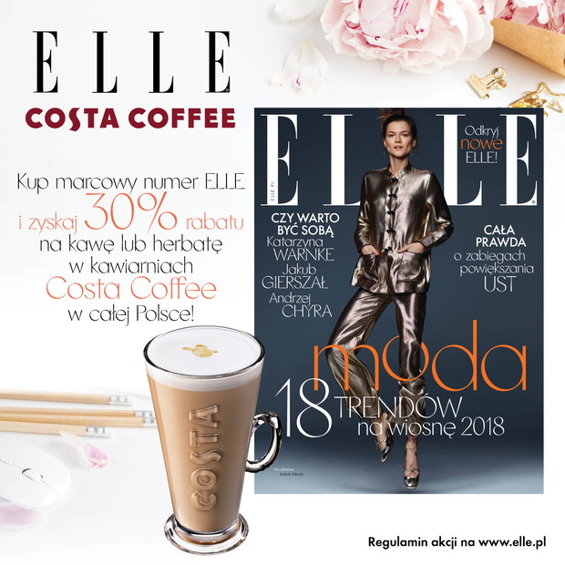 ELLE i Costa Coffee