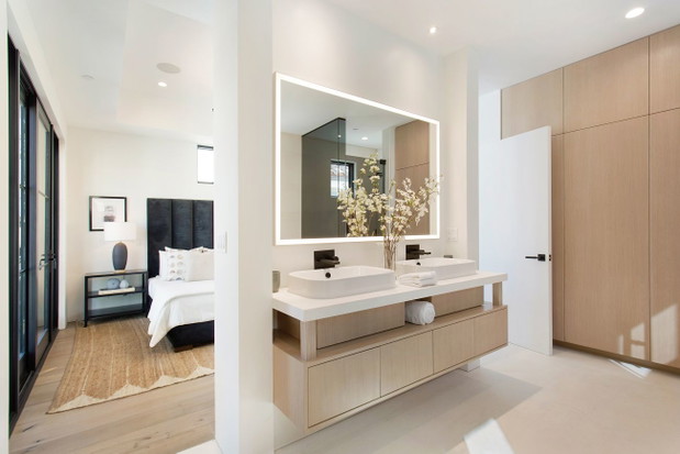 Jasny dom w Laguna Beach, projekt: Dina Marciano Design