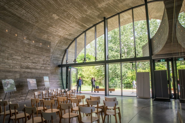 Pawilon Edukacyjny „Kamień”, projekt: eM4 Pracownia Architektury Brataniec