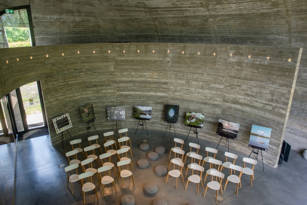 Pawilon Edukacyjny „Kamień”, projekt: eM4 Pracownia Architektury Brataniec