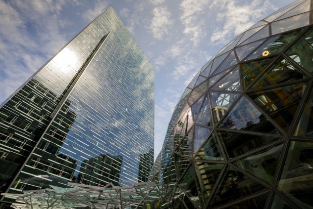 The Spheres, biuro Amazon w Seattle
