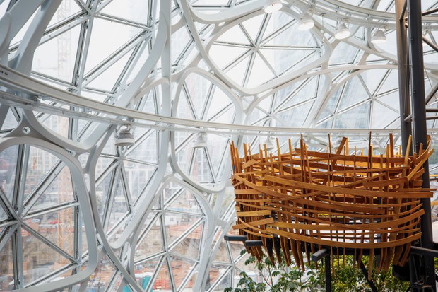 The Spheres, biuro Amazon w Seattle