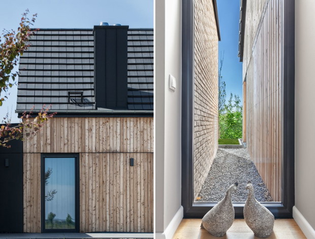 Dom w Zaciszu Leśnym pod Poznaniem, projekt: architektura + wnętrza: trabendo. / Łukasz Nowak, Katarzyna Stawarz-Nowak