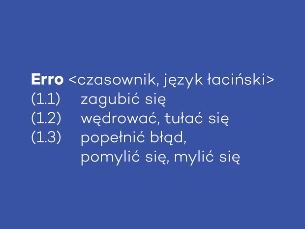 Gdynia Design Days, Error