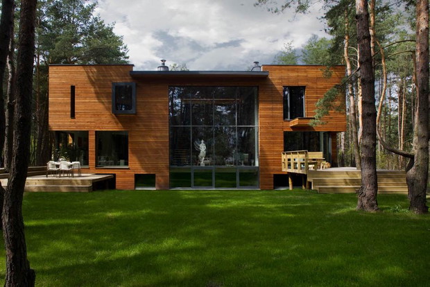 Rodzinny dom architekta, projekt: Bogdan Kulczyński, Joanna Kulczyńska-Dołowy