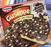 Czekoladowa pizza Guseppe