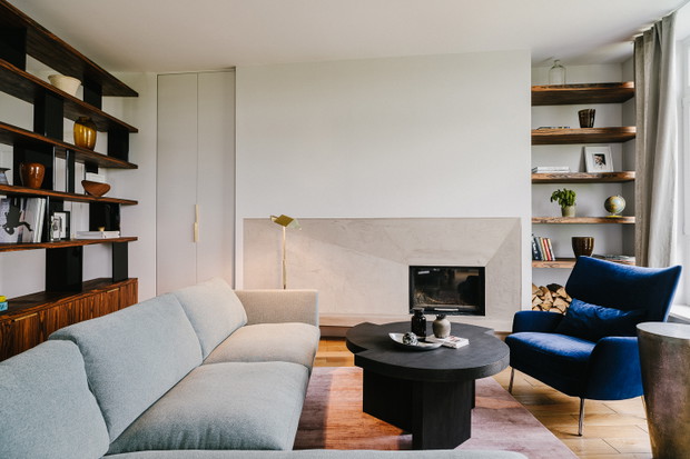 Apartament w Wilanowie, projekt Piotr Paradowski
