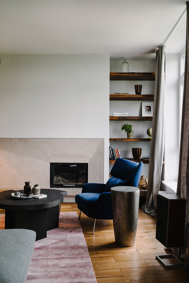 Apartament w Wilanowie, projekt Piotr Paradowski