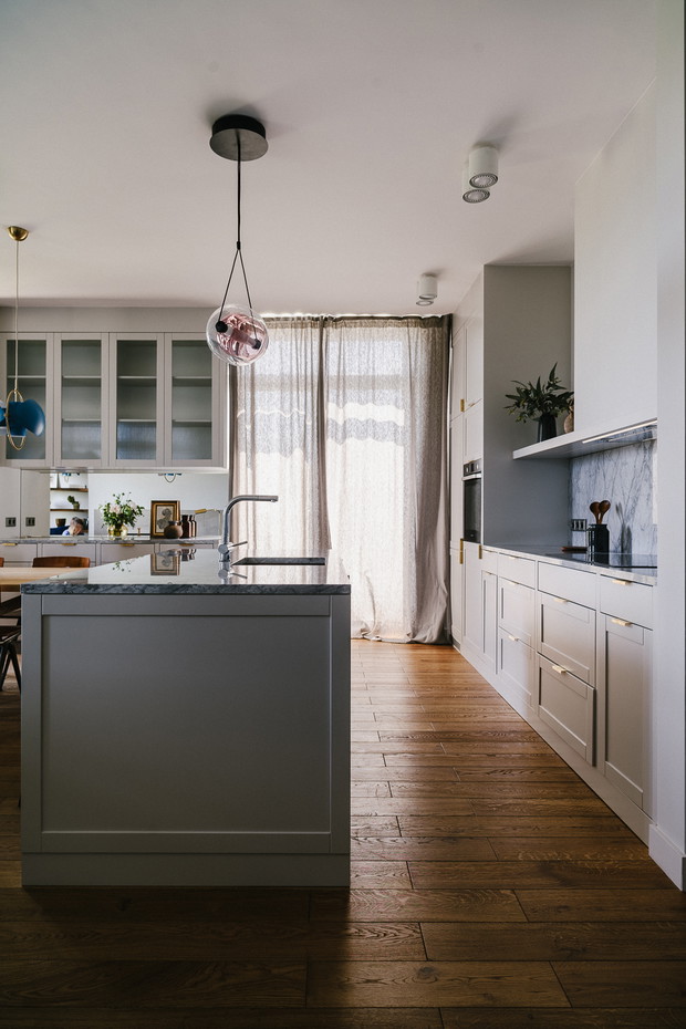 Apartament w Wilanowie, projekt Piotr Paradowski