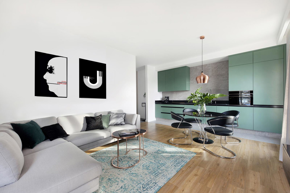 Minimalistyczny apartament w Gdańsku Jelitkowie