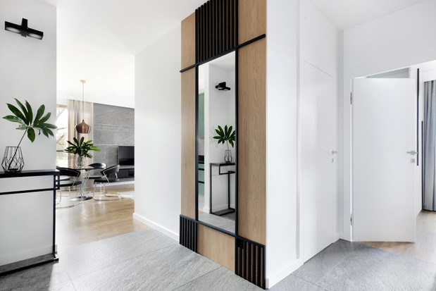 Minimalistyczny apartament w Gdańsku Jelitkowie