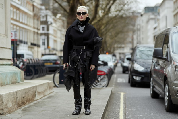 Streetstyle z Londyńskiego Tygodnia Mody
