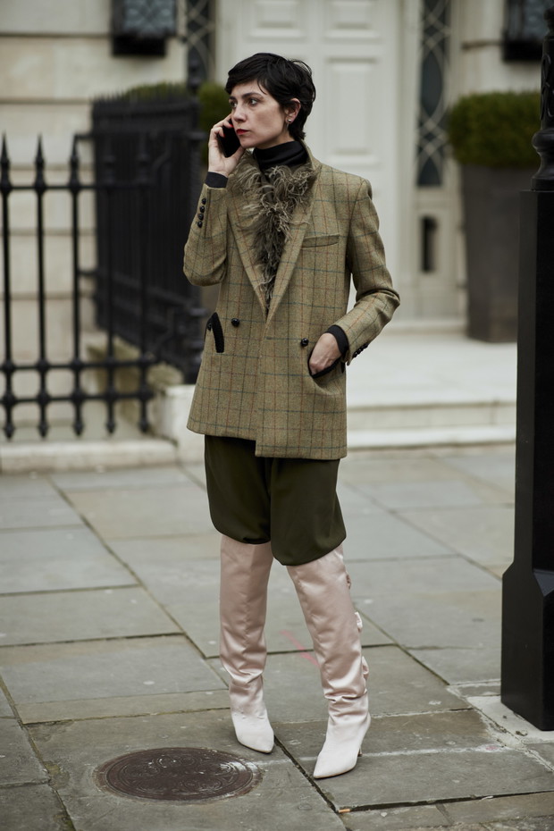 Streetstyle z Londyńskiego Tygodnia Mody