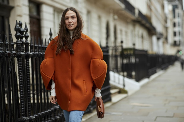 Streetstyle z Londyńskiego Tygodnia Mody