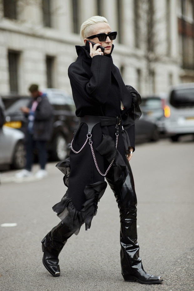 Streetstyle z Londyńskiego Tygodnia Mody