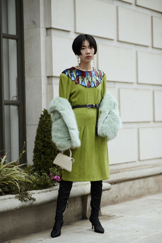 Streetstyle z Londyńskiego Tygodnia Mody