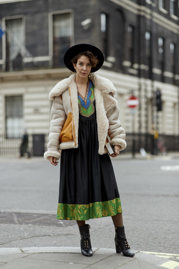 Streetstyle z Londyńskiego Tygodnia Mody