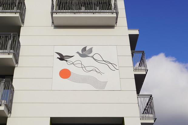 Mural Gołębie, Beata Konarska