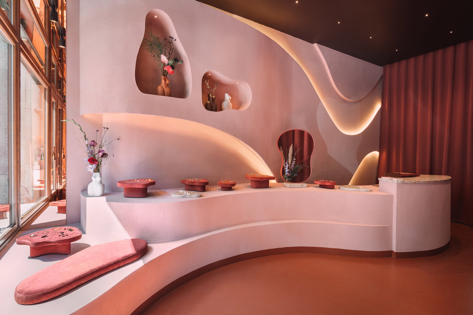 Nowy butik KOPI, projekt: NOKE Architects