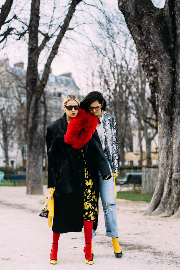 Streetstyle na Paryskim Tygodniu Mody