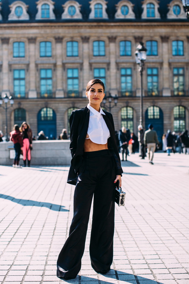 Streetstyle na Paryskim Tygodniu Mody