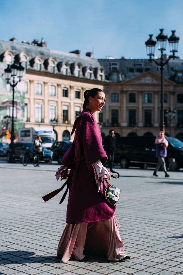 Streetstyle na Paryskim Tygodniu Mody