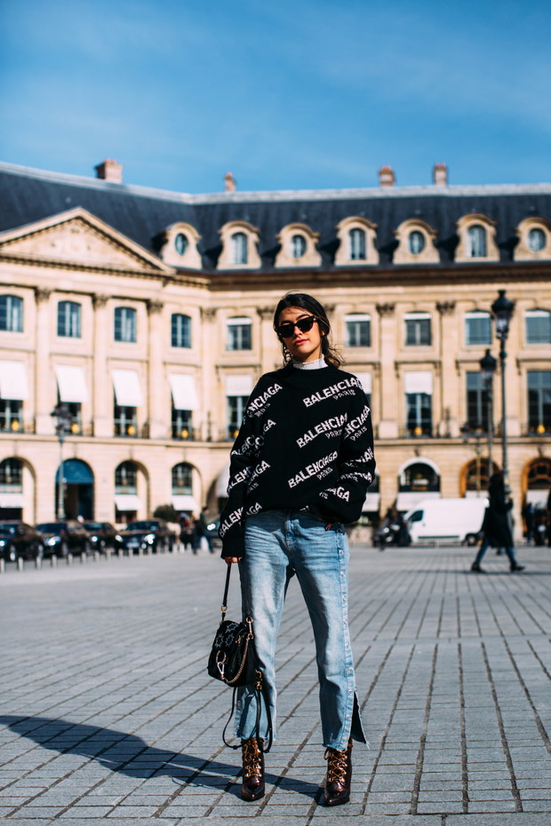 Streetstyle na Paryskim Tygodniu Mody