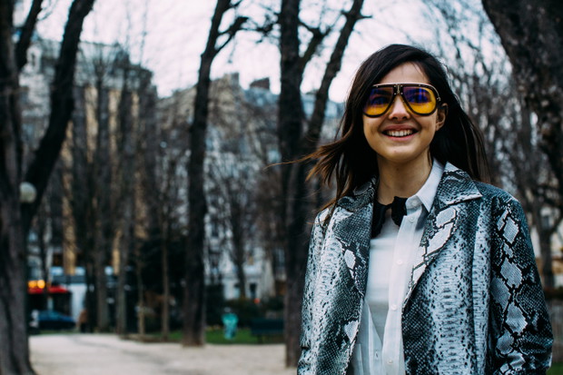 Streetstyle na Paryskim Tygodniu Mody