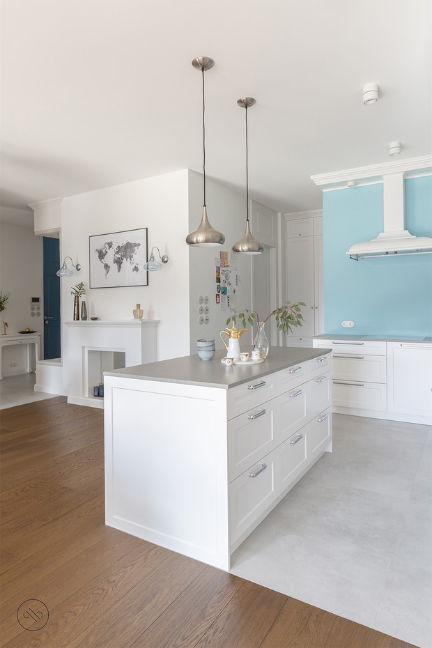 Z orientalnymi akcentami - jasne mieszkanie w Warszawie, projekt: Paulina Piecychna, Pepe Interiors