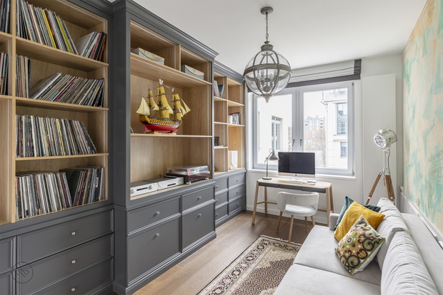 Z orientalnymi akcentami - jasne mieszkanie w Warszawie, projekt: Paulina Piecychna, Pepe Interiors