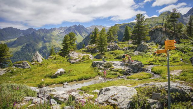 Nendaz, Japanischer Garten